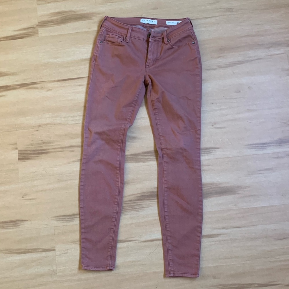 Brown pacsun bullhead jeggings
